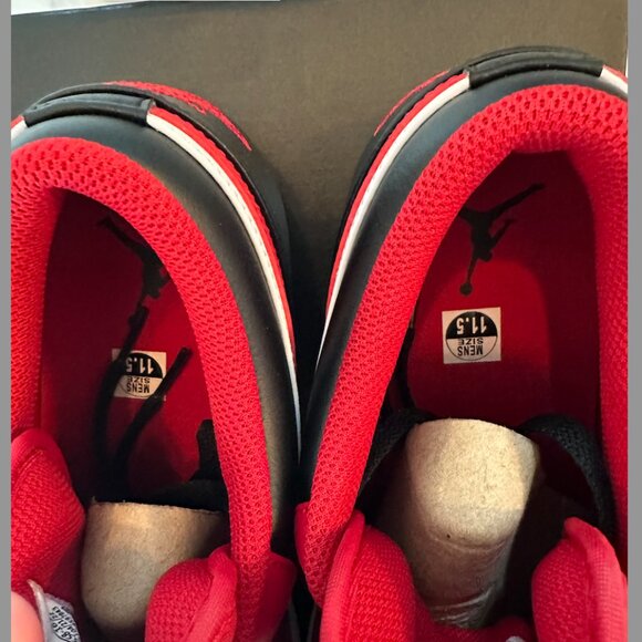 Nike Jordan 1 Low "Reverse Black Toe". NWT, NEVER WORN Mens size 11.5 - Picture 5 of 7